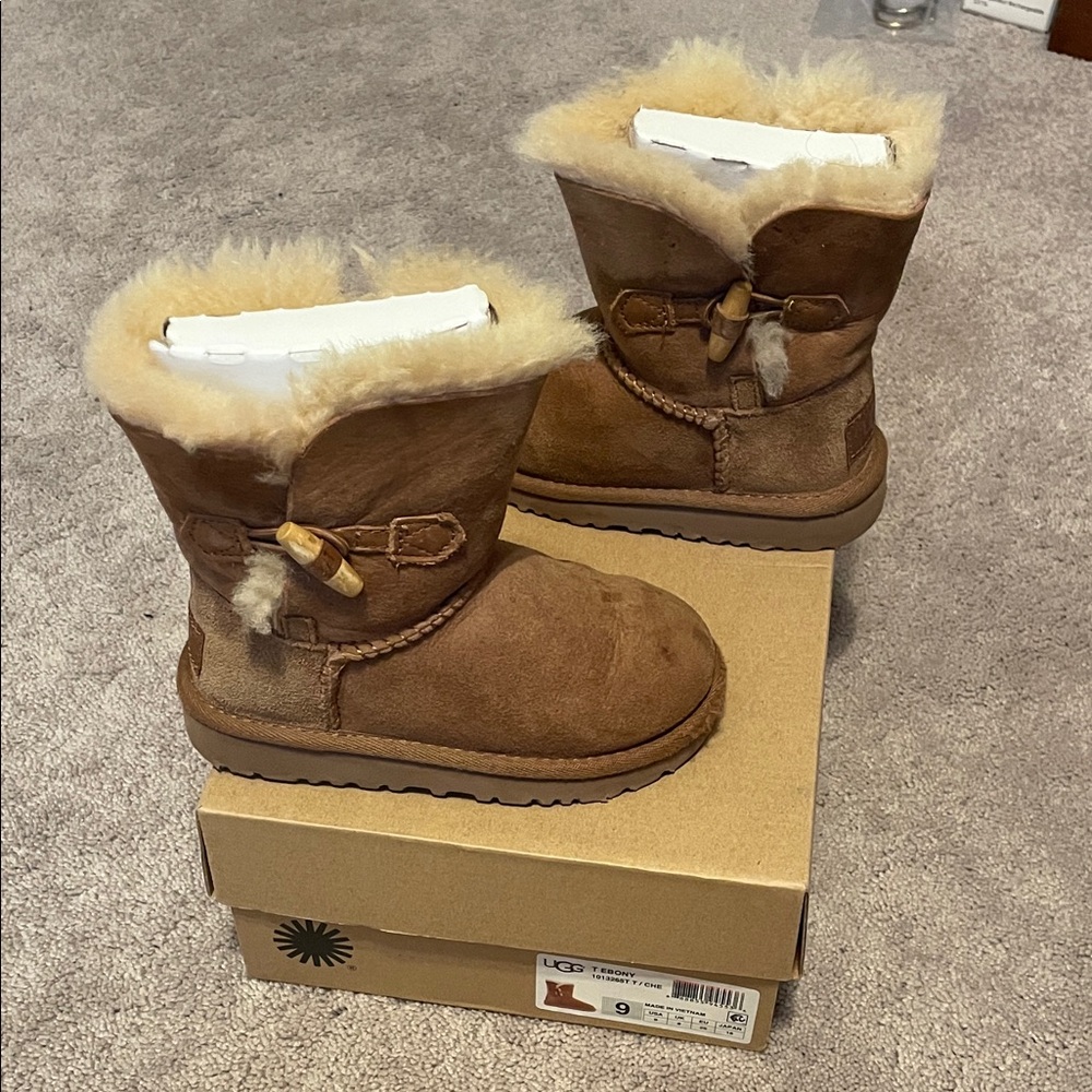 UGG Kids Tan Boots